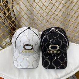 Bonés de bola de design bonés de beisebol da moda casuais chapéus ajustáveis 2 cores para homem e mulher de alta qualidade