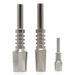 DHL Free Titanium Nail Tips 10mm 14mm 18mm Man Foint Titanium Nail Tips 3mm Tjocklek för NC Kit Dab Rig Rökning Tillbehörsverktyg