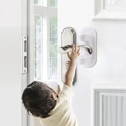 قفل باب سلامة الأطفال البلاستيكي قفل 3M مانع اللصق الذاتي منع الأطفال فتح غرفة المطبخ حمام غرفة نوم