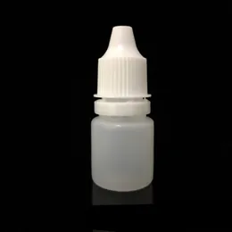 2ML Empty Plastic Squeezable Dropper Bottle with Plug Refillable Portable Liquid Container with Screw Cap DH7664