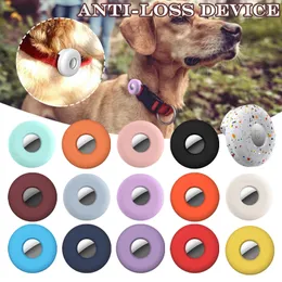 Custodia Airtag in silicone per Apple Airtag Tracking Locator Manicotto protettivo Pet Dog Anti-perdita Soft Cover per Air Tag Clip Shell