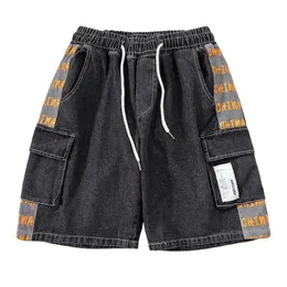 Herren Jeans Washed Light Workwear Denim Shorts Loose Brand Fifth Pants Ins All-Match Style Pirate Sh
