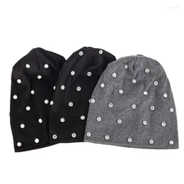 Шапочка/кепки из черепа 2022 Стиль корейский жемчужный жемчужный шапочка для женщин для женских шляп.