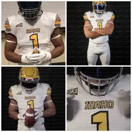 UF CEOC202 2020 Idaho Vandals Mason Petrino Aundre Carter Jeff Cotton Tre Walker Lloyd Hightower Colton Richardson Nikhil Nayar NCAA Jersey de futebol