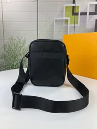Bags Messenger Strap Embossed Letters Leather Cross-body Adjustable Zip Hardware Danube Closure Slim Mess
