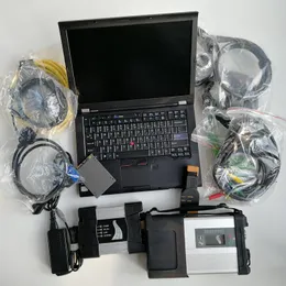 Automatyczne narzędzia diagnostyczne dla BMW ICOM Next MB Star C5 SD Connect 5 Wi-Fi Multiplexer and Cable 1TB SSD Najnowsze S0FT-WARE UŻYWANE LAPTOP T410 4G I7 CPU