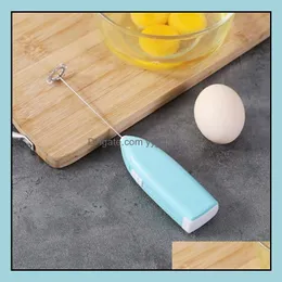 Egg Tools Kitchen Kitchen Dining Bar Home Garden Handheld Electric Beater Mini Cream Baking Frother Gadgets Metal Juice Milk Stirring Rod
