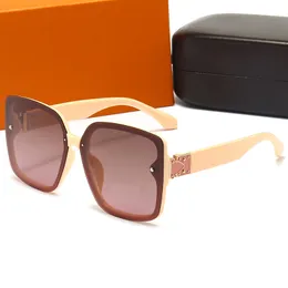 Kadınlar için güzel vintage güneş gözlüğü Rimless PC çerçeveleri Polarizörler Yeni Renk Yaz Seyahat Gözü UV400 Orijinal Kutu ve Kılıf