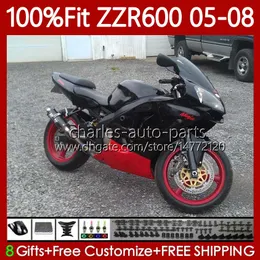 川崎忍者緑色の炎ZZR600 05-08 ZX ZZR-600 600 CC 05 06 07 08カウリング38HC.66在庫ZZR 600 600CC 2005 2006 2007 2007 2008 2007 2008 2007 2008 2007 2007 2008 2008 2008 2007 2008 2007 2008 2007 2008 100％フィットフェアリングキット