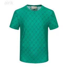 Diseñadores para hombre Camisetas Verano Clásico Cuerpo completo Carta Impreso Mujer Manga corta Multicolor Asiático