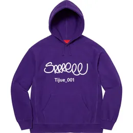 Знаменитый бренддизенсер Hoodie22ss поднял толстовок с капюшоном с капюшоном.