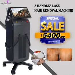 Diode Laser Machine 1600W 1200W ICE PLATINUM XL 1064NM 755NM 808NM LASER HASHABLEVNING Beauty Equipment