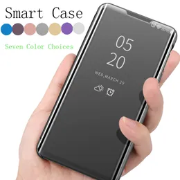 Casos de Espelho de Luxo para Xiaomi Redmi Nota 10 9 8 Pro Max Nota 10S 9S 9T 8T 7 6 5 Pro 4x Redmi 9A 9C 8A 7A 6A 5 Capa de Telefone Funda