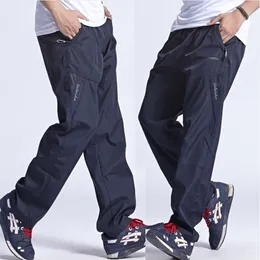 Sportswear Joggers Outside Mens Casual Quickly Dry Breathable Male Men Trousers & Sweatpants Active Pants 6XL 220707