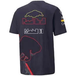 Camiseta de F1 con logotipo del equipo de Fórmula Uno, ropa de trabajo de verano personalizada para deportes de motor, nueva temporada 2022, 293J