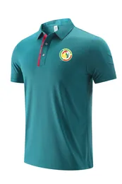 22 Senegal Polo Boş Zamanlı Erkekler ve Kadınlar İçin Gömlek Yaz aylarında Nefes Alabilir Kuru Buz Örgü Kumaş Spor T-Shirt Logosu Özelleştirilebilir