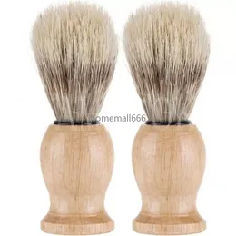 Woody Beard Brush Bristles Shaver Tool Man Male Shaving Brushes Shower Room Accessories Clean Home AA