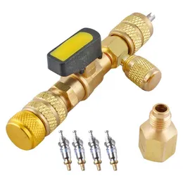 Set di utensili per manuali professionali Remover con spool con SAE 1/4 e 5/16 HVAC Rimozione Porta A/C.