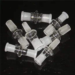 Glasadapter 14 mm männlich auf 18 mm weiblich, Wasserpfeifen-Reduzierstück, Drop-Down-Bong-Rohradapter für Bohrinseln, Bongs