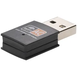 600 Mbps USB Adapter Wi-Fi podwójny pasek 2,4G / 5 GHz bezprzewodowy wifi Dongle Mini LAN 600M Adapterów Wi-Fi Odbiornik Ethernet