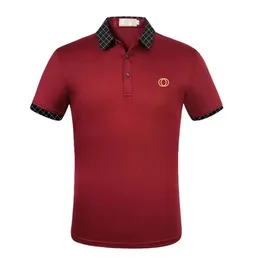 22GG Designer Polo da uomo Camicie da uomo T-shirt a maniche corte Originale Camicia con risvolto singolo Giacca Abbigliamento sportivo Tuta da jogging M-3XL