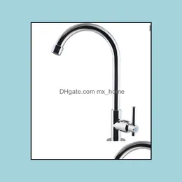 New Designed Deck Mounted Antique Brass Kitchen Faucet With Cold And Water Supply /Other Faucets Showers Accs Hs4230 Drop Delivery 2021 Fa