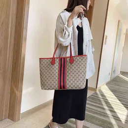 Handbags Outlet High sense versatile women's tot large printed single shoulder bag