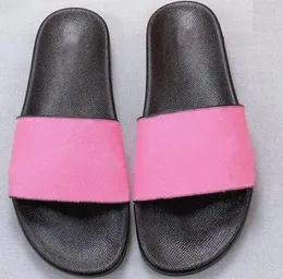 27w última alta calidad Verano hombres Diseño mujer Chanclas Zapatillas Moda Cuero diapositivas sandalias Damas Zapatos casuales