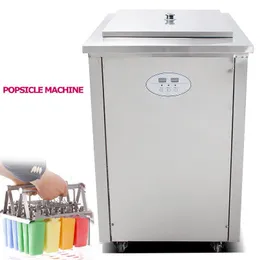 Ticari 1 Kalıp Buz Popsicle Makinesi Lolipop Yapım Makinesi Moldset ve Soğutucu Makinesi