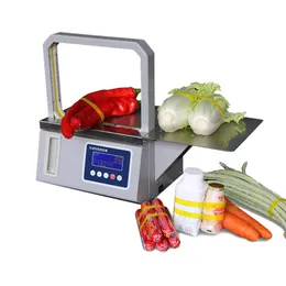 Legatrice automatica per nastro OPP ad alta efficienza Legatrice intelligente per impacchettamento di banconote per alimenti vegetali per supermercato