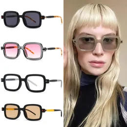 Fashion Myopia Black Sunglasses Men And Women Anti-Blue Light Eyewear Brown Ladies Sun Glasses Square Gafas De Sol