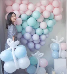 10 inç 2.2 kemacaron lateks balon doğum günü partisi dekorasyon düğün atmosfer düzeni düğün süslemeleri balonlar