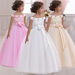 Weihnachten Kinder Prinzessin Kleid Mädchen Blume Ballkleid Baby Kleidung Elegante Party Hochzeit Abend Kostüme Kinder Vestidos 220707