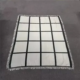 2022 painéis de sublimação cobertor em branco transferência térmica impressão painéis manta manta 9 15 grades corporadores de lua de coração dhl entrega