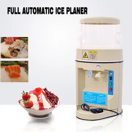 Ice Crusher Shaver Commercial Electric Crushed Smoothie Automatic Snow Ice Maker Kitchen Children's Ices Slame Machine