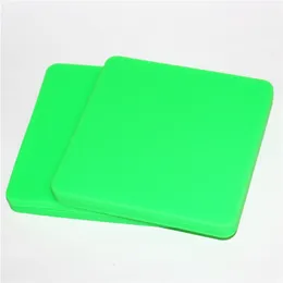 Barattolo in silicone antiaderente per olio Bho Contenitore in silicone quadrato grande da 200 ml per piatti in cera siliconica di colori assortiti Dabs238W