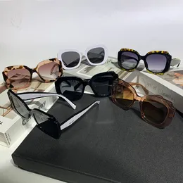 새로운 다크 스타일 남성 또는 여성 선글라스 SPR 16ys Cool Colorblock Temple Square Frame Fashion Luxury Designer Sunglasses UV400 상자