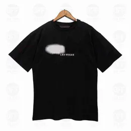 Tshirts 여름 남성 여성 디자이너 T 셔츠 느슨한 손바닥 티 패션 브랜드 최고의 사람의 캐주얼 셔츠 고급 의류 반바지의 옷 18