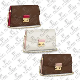 Designer donna Moda di lusso Borsa a catena casual Borse a tracolla Borsa a tracolla di alta qualità TOP 5A N60288 N60287 Borsa a mano Portafoglio Borsa Portachiavi Consegna veloce