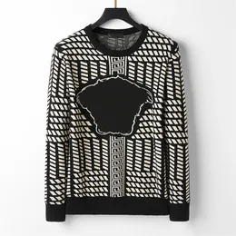 Designer luxury men's sweaters turtleneck lapels classic knit pullover Casual high quality black autumn winter fashion senior retro M/L/XL/XXL/XXXL/3XL 2249
