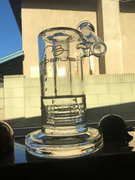 New Hoockahs Recycler Bong Double Function Dab Rigs 두꺼운 유리 물 봉 흡연 유리 파이프 14mm 보울