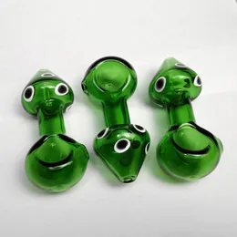 Ny svampstil Glas rökrör Tobaksförbränning Herb Rig 3Inch Längd