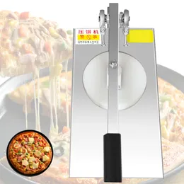 Pizza Press Machine Machine Handd Cake Pizzas Pancake Head Manual Pressão Comercial Família pequena