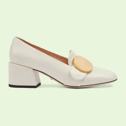 2022 nuove scarpe eleganti con tacco medio da donna bionda tp fashion new 35-42 us4-11 box
