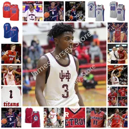 2022 NCAA Stitched College Basketball Jersey 0 Antoine Davis 1 Noah Waterman 2 Kyle LeGreair 4 DJ Harvey 5 Madut Akec 10 Bryon Ottrix Jr. 11 Jeramy Shaw 12 Jorda Phillips