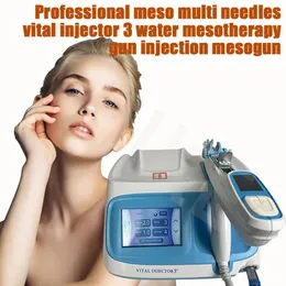 Professionell meso multi nålar Vital Injector 3 Water Mesoterapy Gun Injection Mesogun