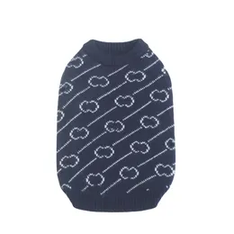 Морское рукаволосное свитер для собачья одежда для собак вязаная вязаная шнаузер -свитера