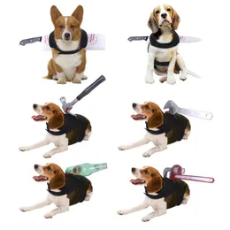 Dog Collars & Leashes Funny Pet Vest Cosplay Clothes Holloween Christmas Festival Party Dogs Cats Rabbits Pigs Costumes Accessories Po Shoot