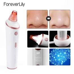 Blackhead Remover Pore Acne Pimple Vacumn Deep Cleaner Electric Blackhead Sunction Skin Care Tools Wireless Charge Base 220514