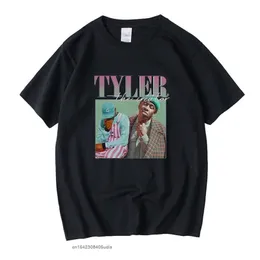 Tyler The Creator Rap Singer Funny Tshirts Men Women Unisex Black Tshirt Retro Graphic T Shirts Cotton T Shirt Man Woman Tees 220606